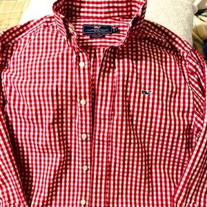 Vineyard Vines gingham men’s shirt